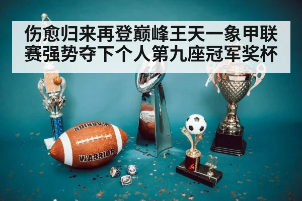 伤愈归来再登巅峰王天一象甲联赛强势夺下个人第九座冠军奖杯
